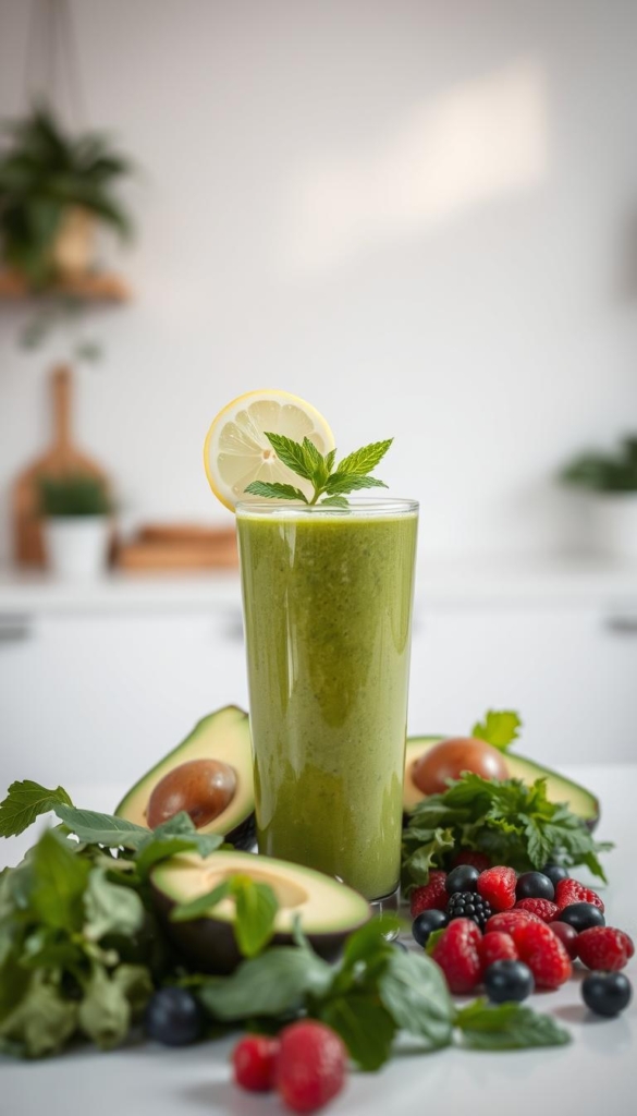 Smoothie Vert Détoxifiant