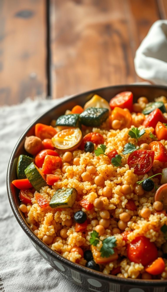 couscous aux sept légumes
