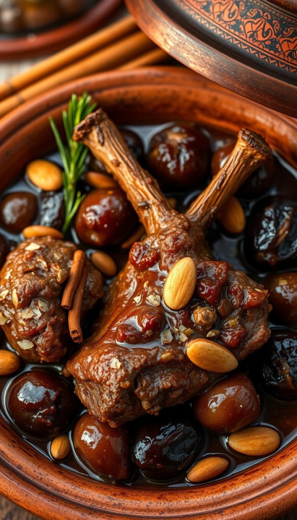 tajine d'agneau aux pruneaux