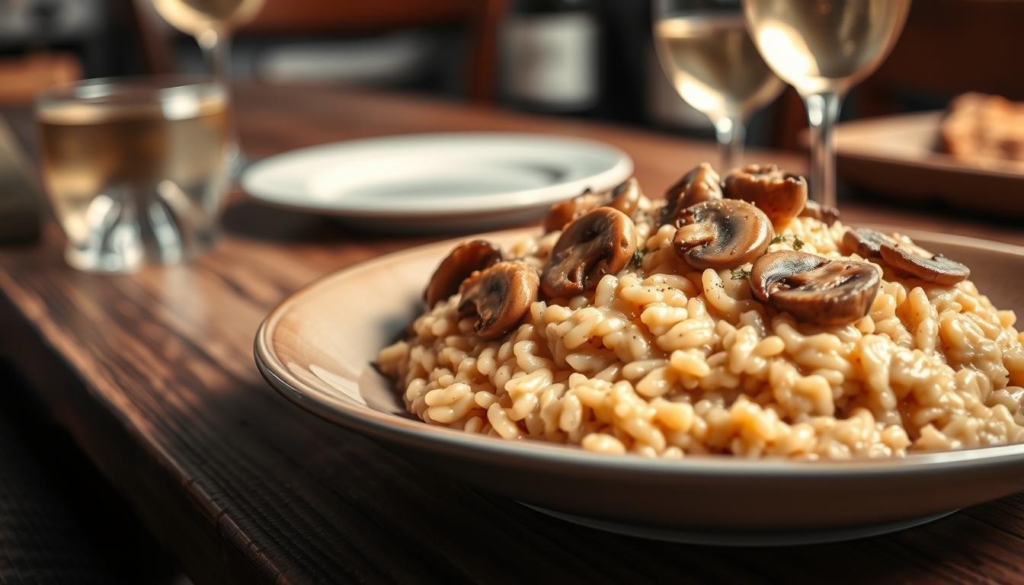 risotto aux champignons